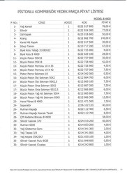 B4900 KAFA YEDEK PARÇA LİSTESİ - 2