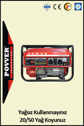 POWER - BT2500 2 Kw - 2.5 Kva BENZİNLİ JENERATÖR İpli