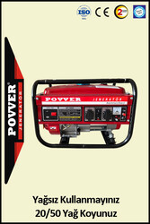POWER - BT3800 2.7 Kw - 3.4 Kva BENZİNLİ JENERATÖR - İpli