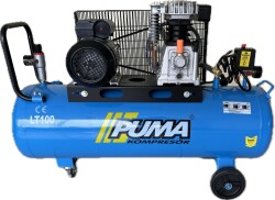 PİSTONLU KOMPRESÖR - 100 Lt - 3 HP - 8 Bar - Hava Üretimi: 250 Lt/dk. - 220 Volt - 1