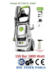 Povver PROFESYONEL (Bakır Sargılı) İNDÜKSİYON MOTORLU Yüksek Basınçlı Yıkama Makinası (1800 W - 150 Bar) - POWER