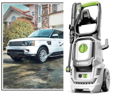 Povver PROFESYONEL (Bakır Sargılı) İNDÜKSİYON MOTORLU Yüksek Basınçlı Yıkama Makinası (2500 W-195 Bar) - 4