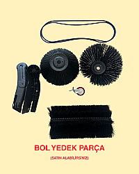 POVVER Endüstriyel Mekanik Yer Süpürgesi - 4