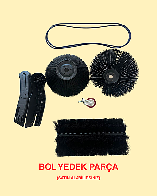 POVVER Endüstriyel Mekanik Yer Süpürgesi - 4