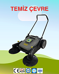 POVVER Endüstriyel Mekanik Yer Süpürgesi - POWER