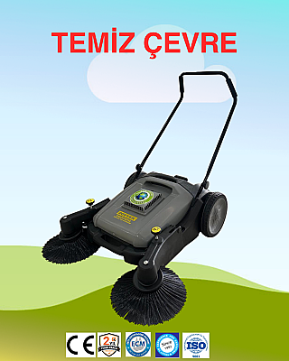 POVVER Endüstriyel Mekanik Yer Süpürgesi - 1