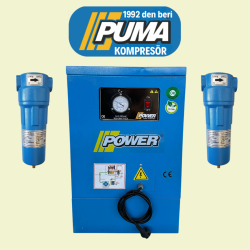 POWER Hava Kurutma (Kapasitesi: 1,5 m3/dk - 1500 lt./dk.) (10HP-15HP Arası Kompresörler için) - 
