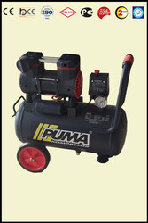 HIZLI YÜKSEK VERİMLİ SESSİZ YAĞSIZ PİSTONLU KOMPRESÖR - 24 Lt - 1.5 HP - 8 Bar - Hava Üretimi: 152 Lt/dk. - 220 Volt - PUMA 