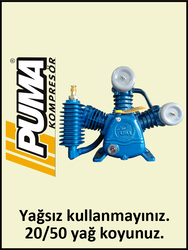 KOMPRESÖR KAFASI PT36 - 12 Bar - Uygun olan hava deposu: 200 Lt - Hava Üretimi: 286 lt./dk. - Uygun olan motor gücü: 3 HP - 380 Volt - 1